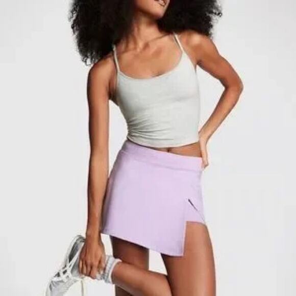 PINK by Victoria’s Secret Ultimate Athletic Skort Lavender Lilac Size Small - Picture 1 of 7